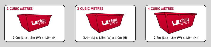 Chilli Bins Sizes Small - Sunshine Coast in QLD